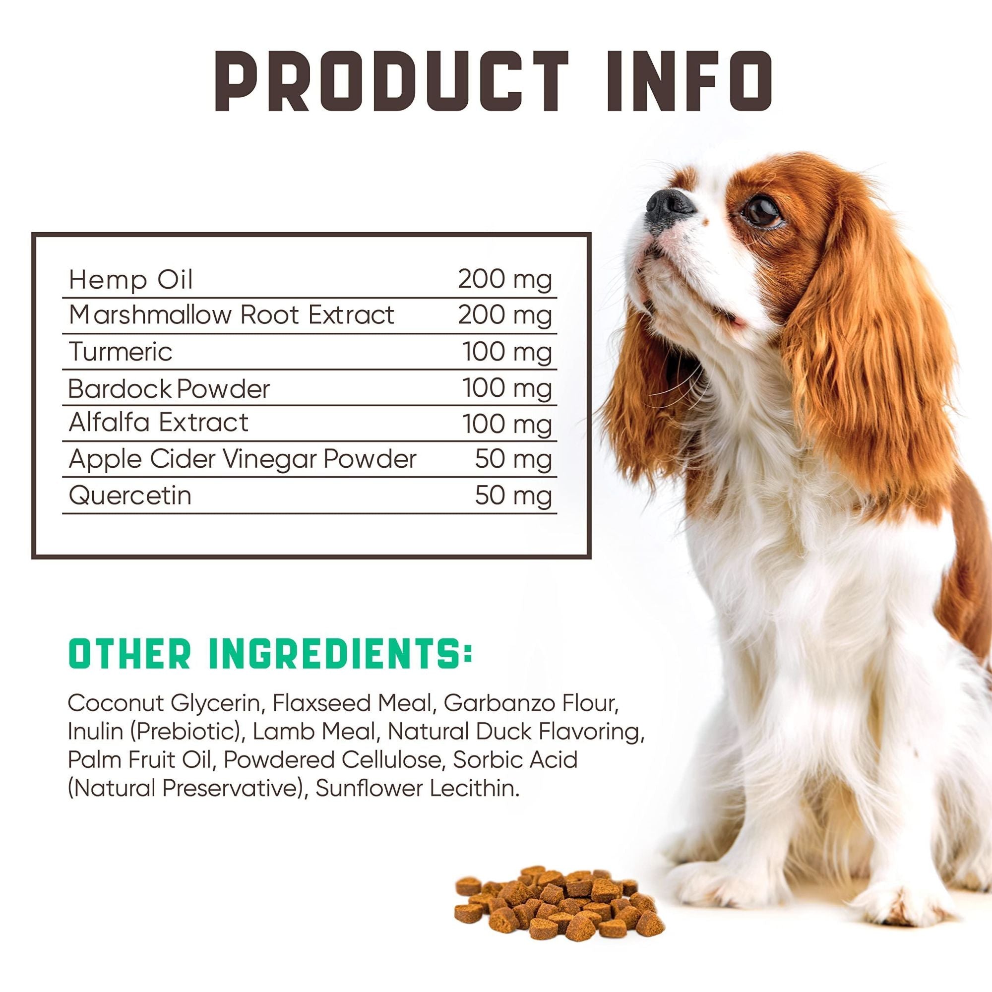 Natural Dog Allergy Chews with Omega Relief Supplement