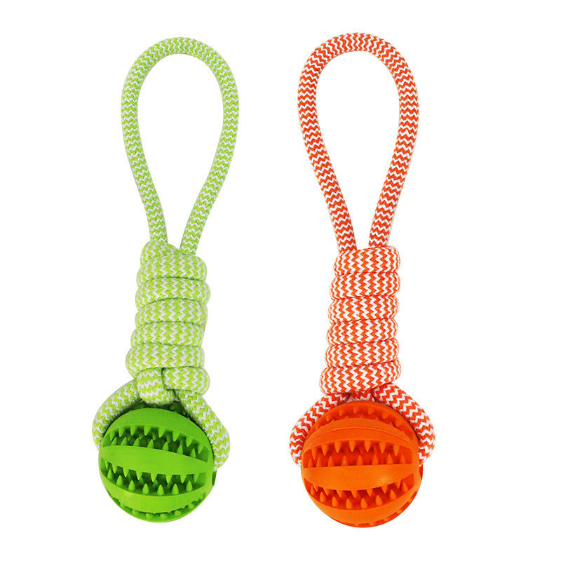 dog toys hemp rope rubber