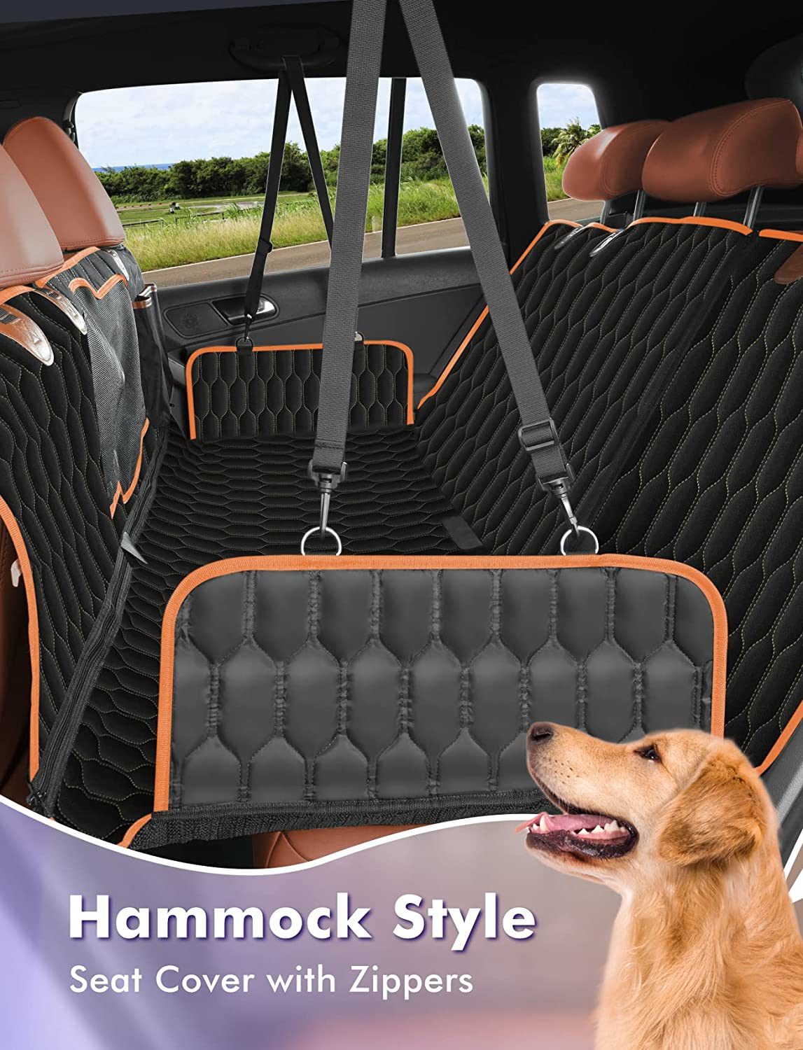 5 In 1 Adjustable Dog Seat Cover