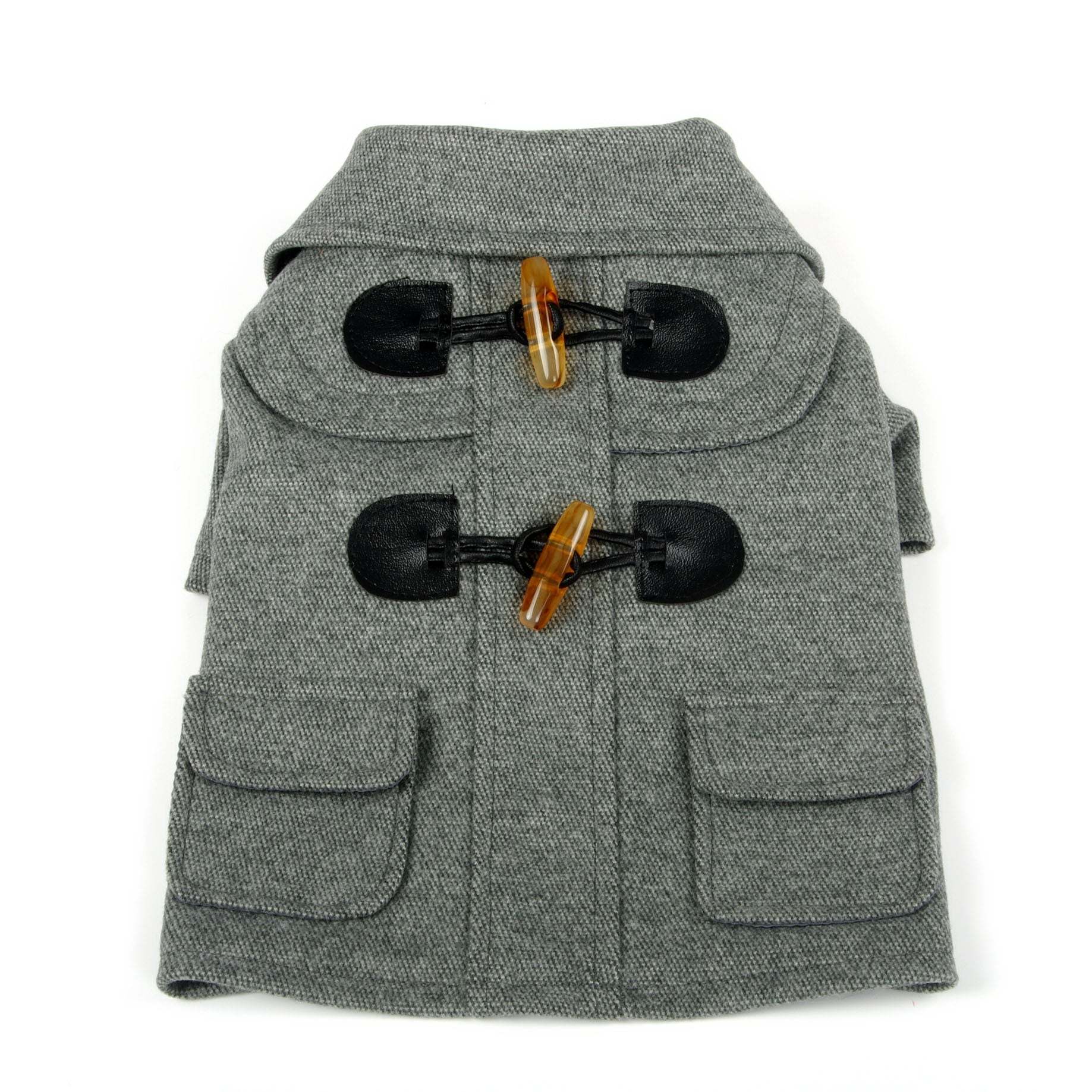 Military Static Rivited Fashion Collared Pet Coats
