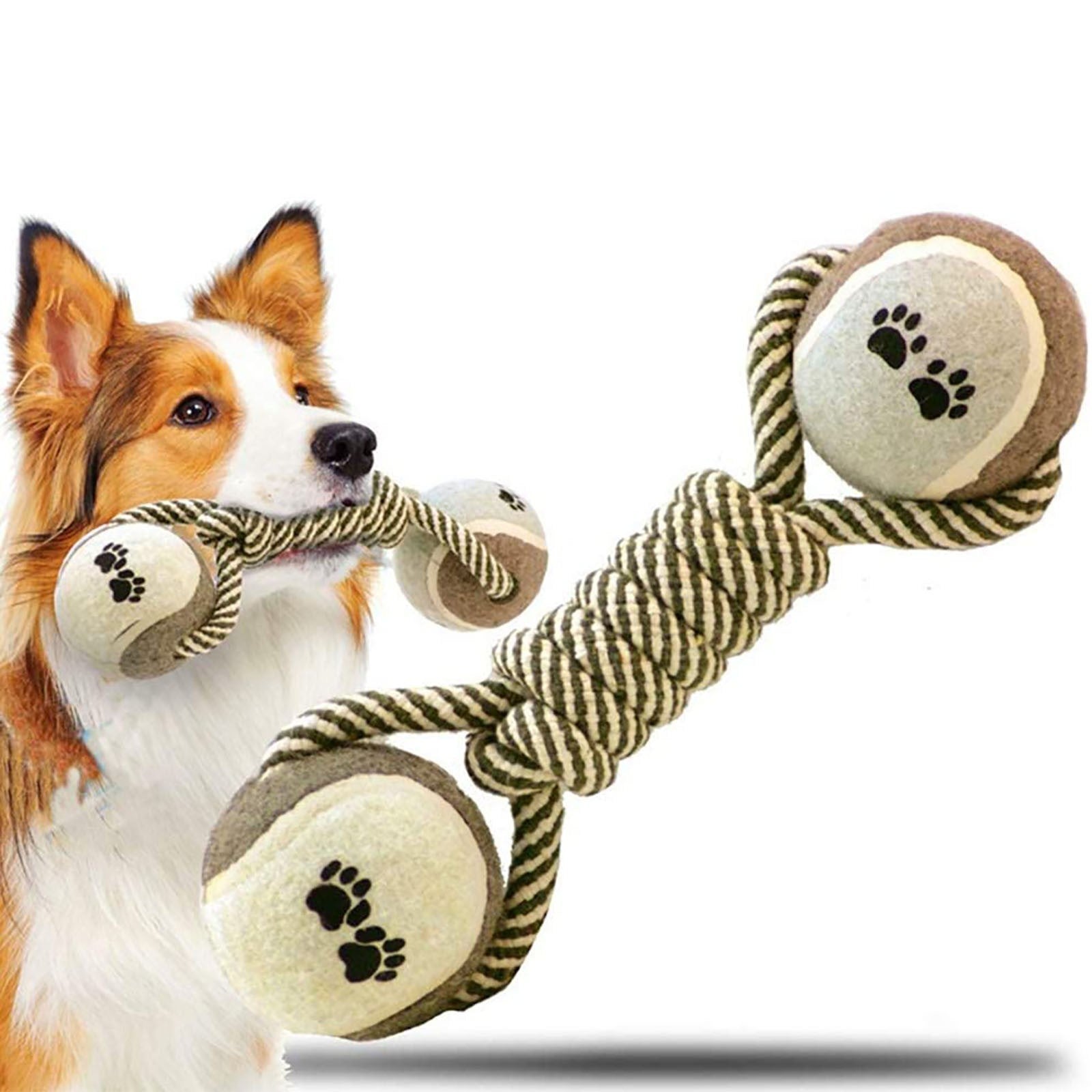 PawsPlay Cotton Rope Toy Set