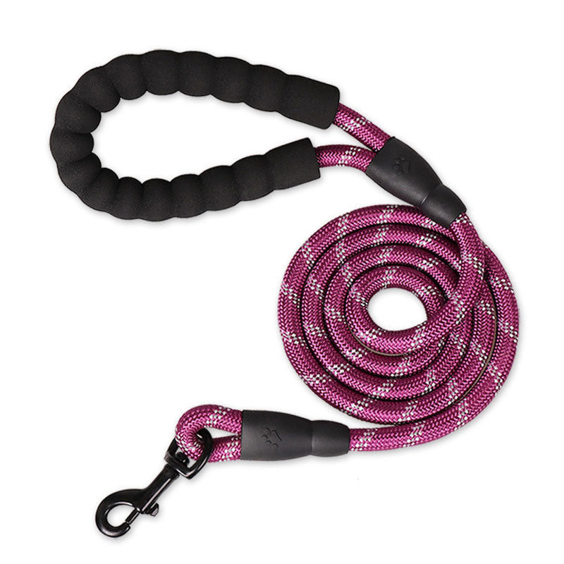 Pet Leash and Reflective Padded Handle
