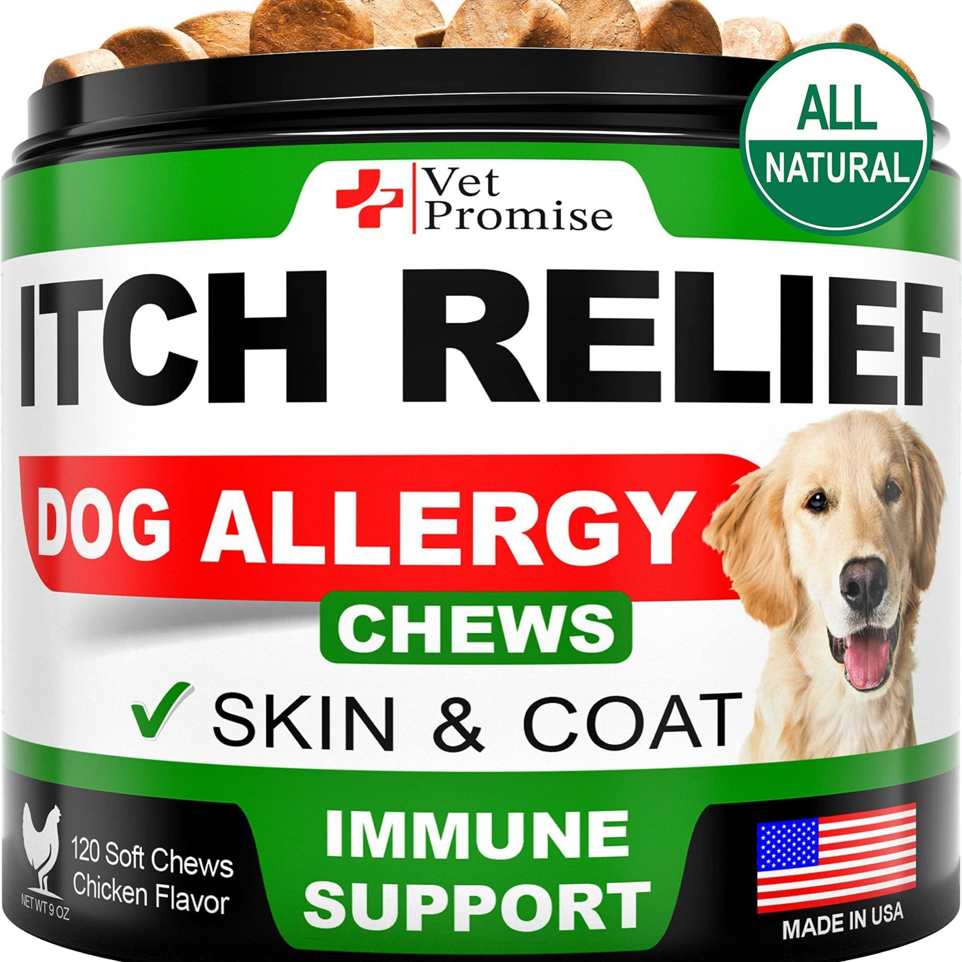 Dog Allergy Chews Itch Relief