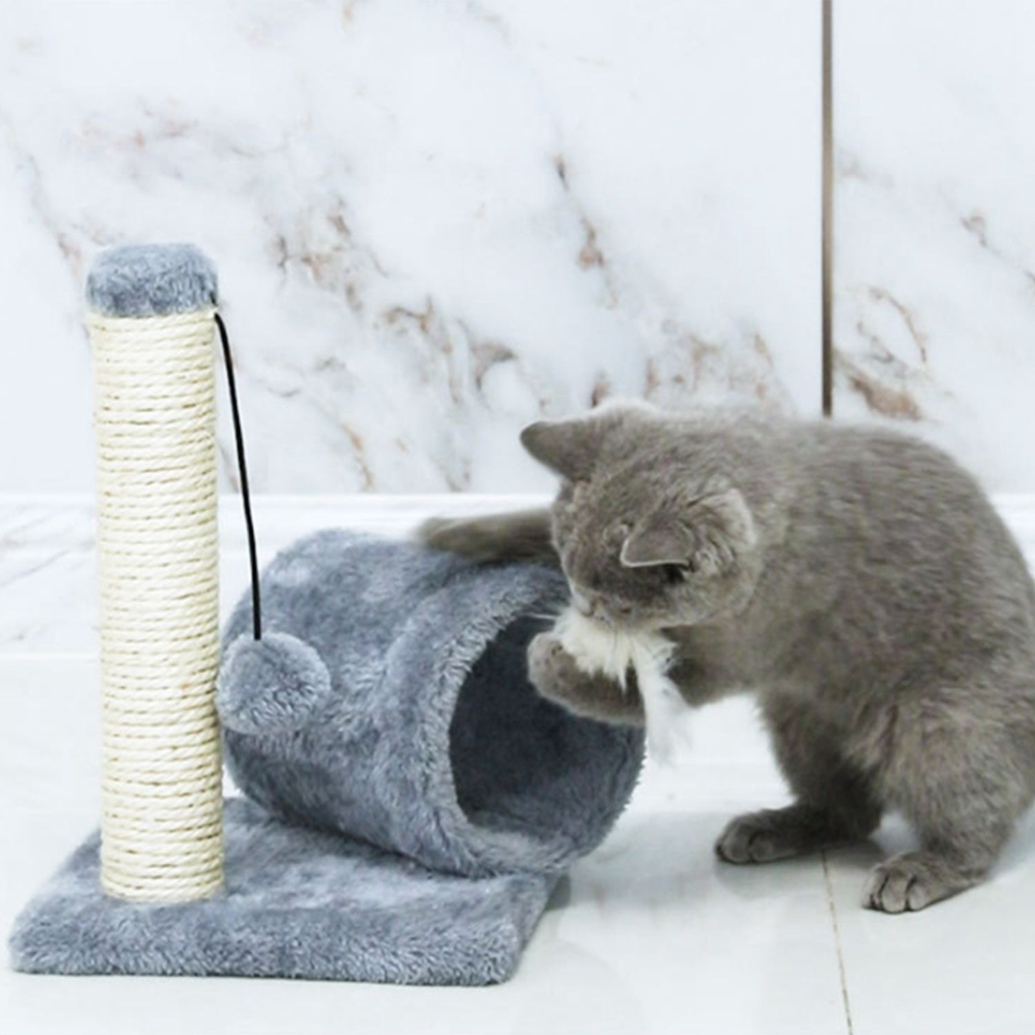 Cat Scratching Post Cat Kitten Sisal Scratch Post Toy