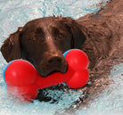 Pet Life Bone Shaped Durable Chew And Fetch Teether Toy