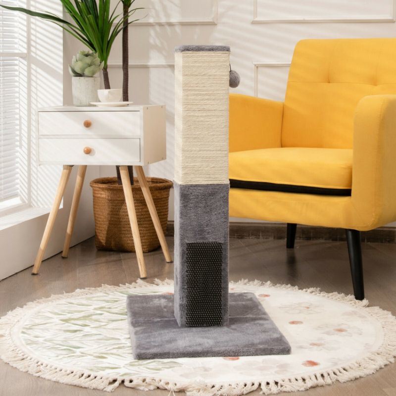 31 Inch Tall Pets Scratching Post Claw with Sisal Rope