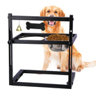 Adjustable Stainless Steel Dog Raised Bowls