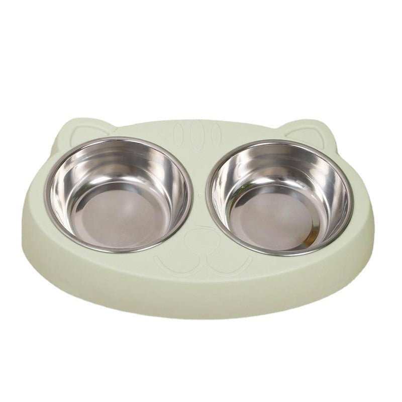 PetPals Stainless Steel Non-Slip Feeder Bowls