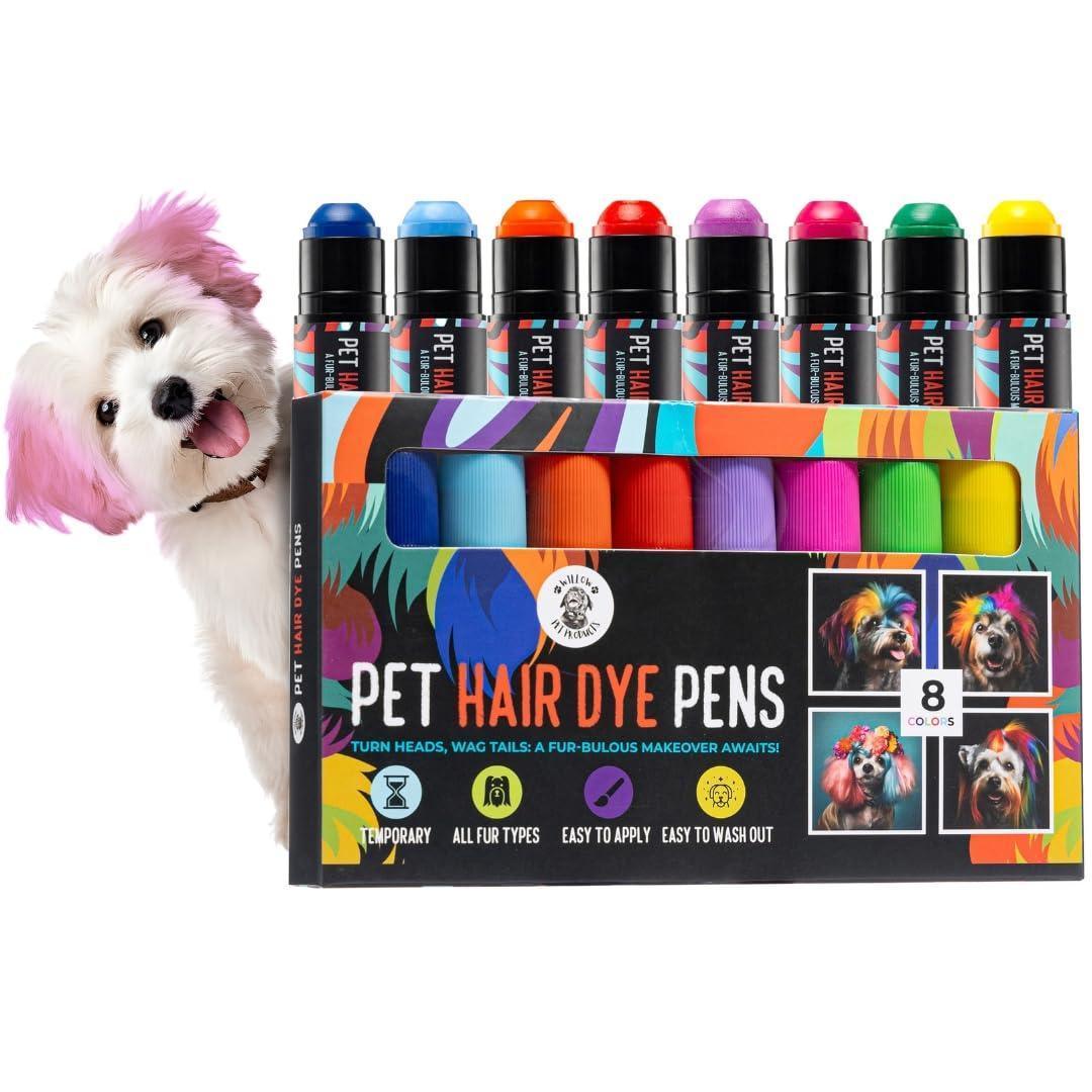 Pets Hair Dye 8 Colors Non Toxic